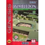 Sega Genesis Box Art Wimbledon Championship Tennis