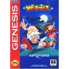 Sega Genesis Box Art Wiz 'n' Liz