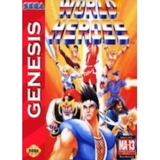 Sega Genesis Box Art World Heroes