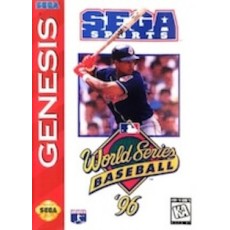 Sega Genesis Box Art World Series Baseball 96