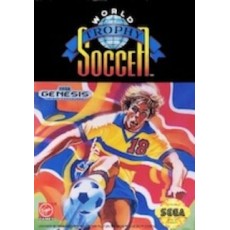 Sega Genesis Box Art World Trophy Soccer