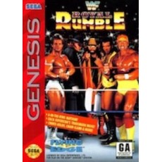 Sega Genesis Box Art WWF Royal Rumble