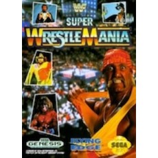 Sega Genesis Box Art WWF Super Wrestlemania