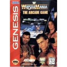 Sega Genesis Box Art WWF Wrestlemania Arcade Game