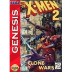 Sega Genesis Box Art X-Men 2 The Clone Wars