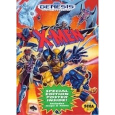 Sega Genesis Box Art X-Men