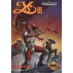 Sega Genesis Box Art Ys III Wanderers from Ys