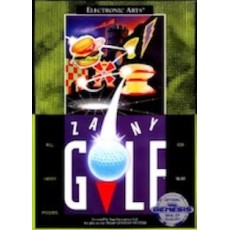 Sega Genesis Box Art Zany Golf
