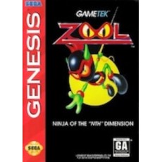Sega Genesis Box Art Zool Ninja of the Nth Dimension