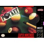Side Pocket SNES box art – retro game for Super Nintendo