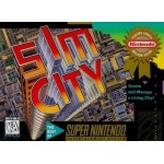 SimCity SNES box art – retro game for Super Nintendo