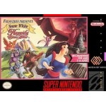 Snow White in Happily Ever After SNES box art – retro game for Super Nintendo