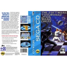 Star Wars Chess Sega CD box art – used Sega game trade in