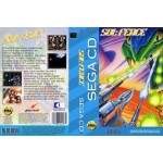 Sol-Feace Sega CD box art – used Sega game trade in