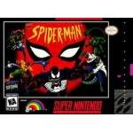 Spiderman SNES box art – retro game for Super Nintendo
