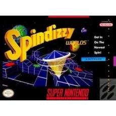 Spindizzy Worlds SNES box art – retro game for Super Nintendo