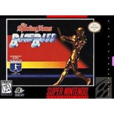 The Sporting News Baseball SNES box art – retro game for Super Nintendo