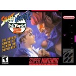 Street Fighter Alpha 2 SNES box art – fighting game for Super Nintendo