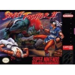 Street Fighter II SNES box art – fighting game for Super Nintendo