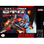 Strike Gunner STG SNES box art – retro game for Super Nintendo