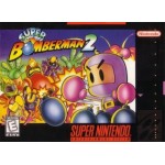 Super Bomberman 2 SNES box art – retro game for Super Nintendo