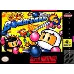 Super Bomberman SNES box art – retro game for Super Nintendo