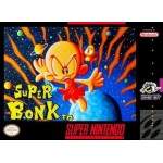 Super Bonk SNES box art – retro game for Super Nintendo
