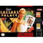 Super Caesar's Palace SNES box art – retro game for Super Nintendo