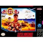 Super Conflict SNES box art – retro game for Super Nintendo