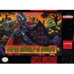 Super Ghouls 'N Ghosts SNES box art – horror-themed game for Super Nintendo