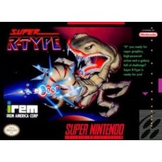Super R-Type SNES box art – retro game for Super Nintendo