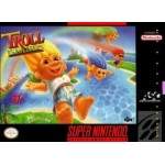Super Troll Islands SNES box art – retro game for Super Nintendo