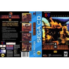 Supreme Warrior Sega CD box art – used Sega game trade in