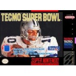 Tecmo Super Bowl SNES box art – retro game for Super Nintendo