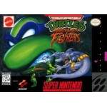 Teenage Mutant Ninja Turtles Tournament Fighters SNES box art – fighting game for Super Nintendo