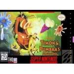 Timon and Pumbaa Jungle Games SNES box art – retro game for Super Nintendo