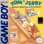 Tom and Jerry Game Boy box art – classic retro game for GameBoy