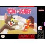 Tom and Jerry SNES box art – retro game for Super Nintendo