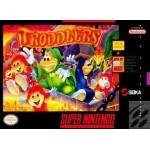Troddlers SNES box art – retro game for Super Nintendo