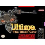 Ultima The Black Gate SNES box art – retro game for Super Nintendo