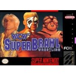 WCW Superbrawl Wrestling SNES box art – retro game for Super Nintendo