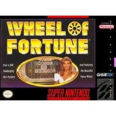 Wheel of Fortune SNES box art – retro game for Super Nintendo