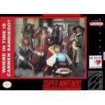 Where in Time is Carmen Sandiego SNES box art – retro game for Super Nintendo