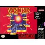 Wordtris SNES box art – retro game for Super Nintendo