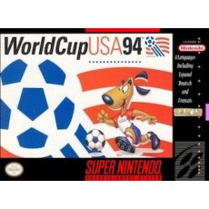 World Cup USA '94 SNES box art – retro game for Super Nintendo