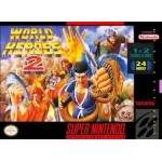 World Heroes 2 SNES box art – retro game for Super Nintendo