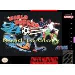 World Soccer 94 Road to Glory SNES box art – sports game for Super Nintendo