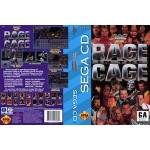WWF Rage in the Cage Sega CD box art – used Sega game trade in