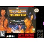 WWF Wrestlemania Arcade Game SNES box art – retro game for Super Nintendo