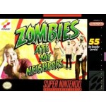 Zombies Ate My Neighbors SNES box art – horror-themed game for Super Nintendo